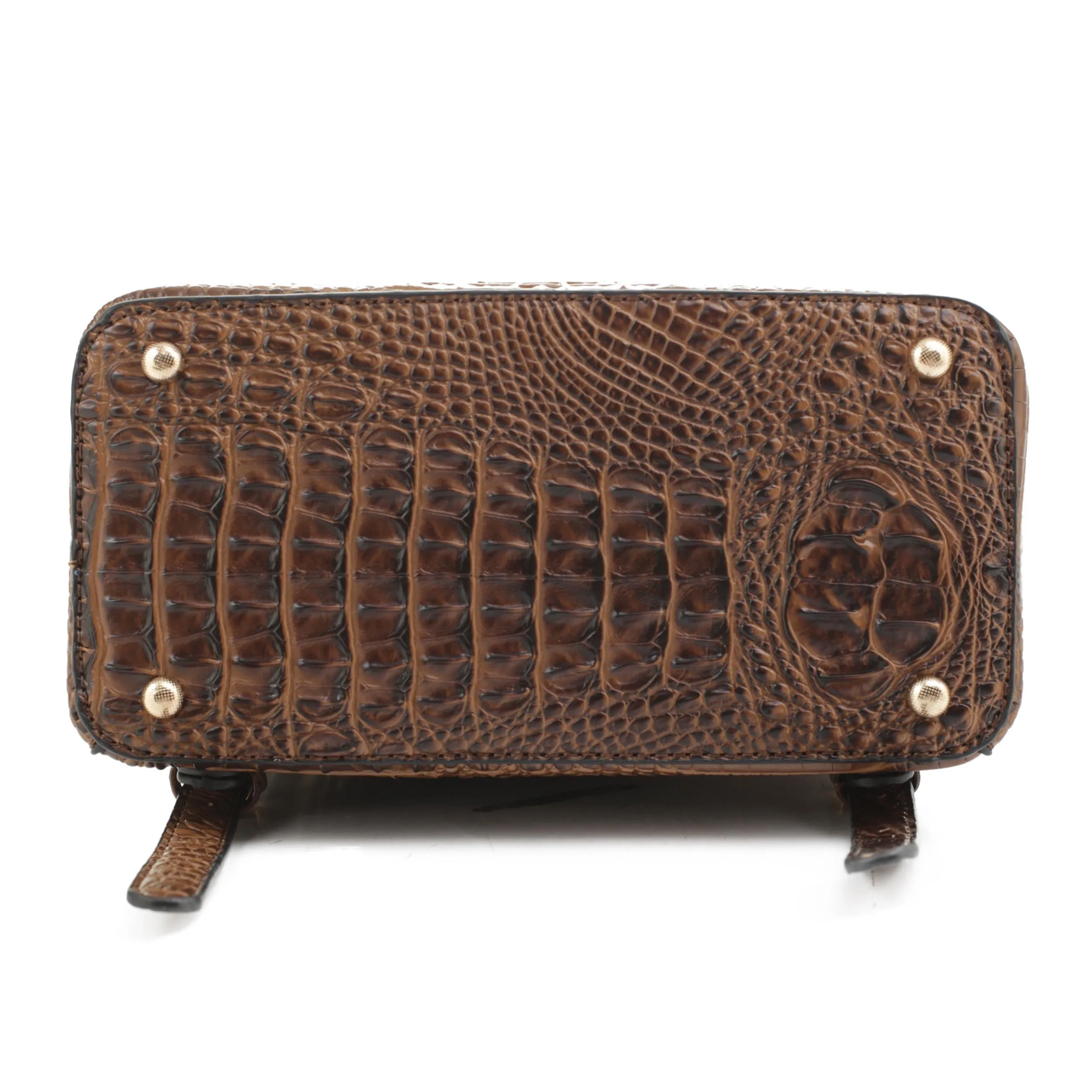 CR20202 Crocodile Embossed Leather Backpack